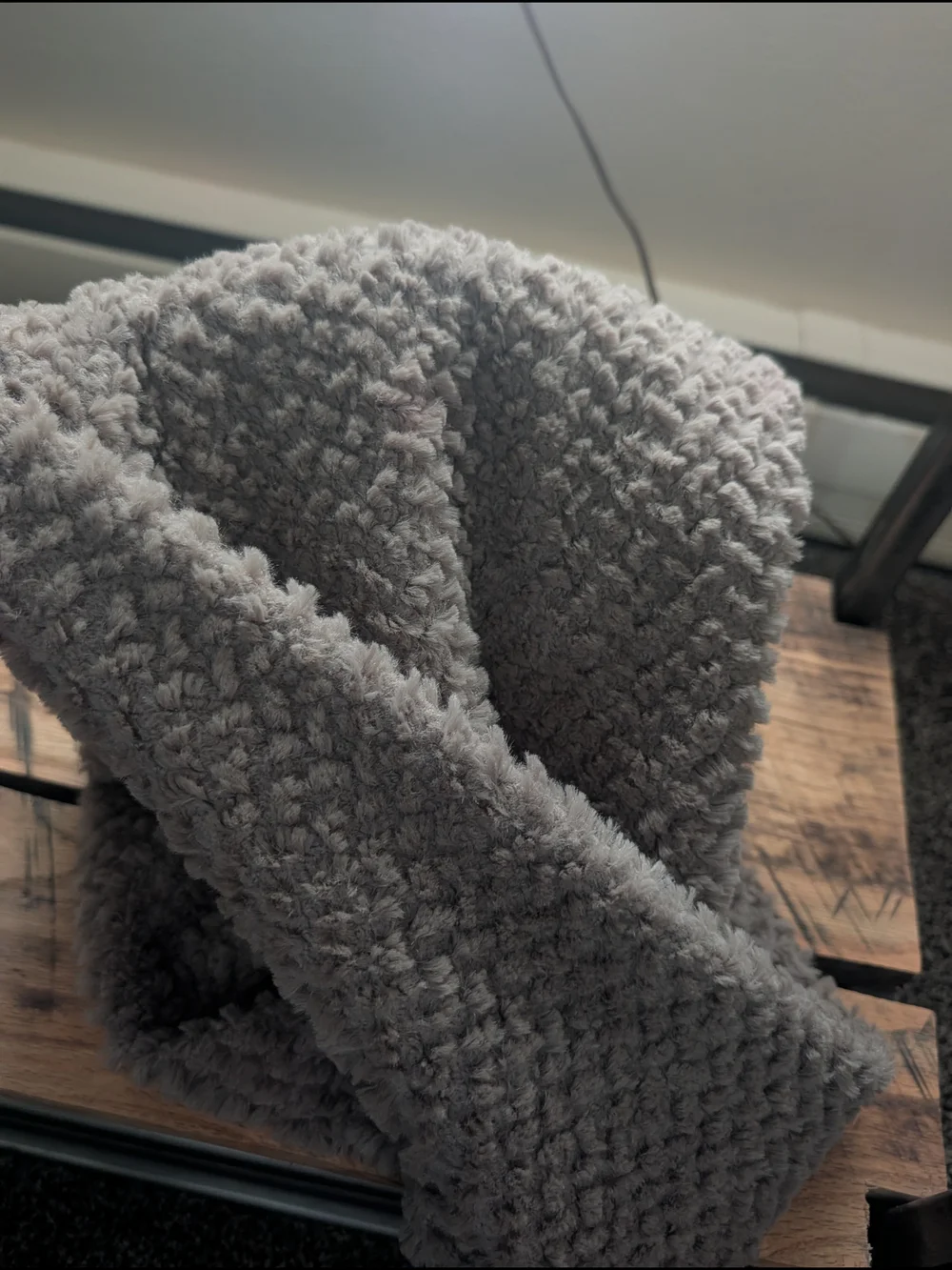 Smash + Tess Plush Infinity Scarf - Light Taupe